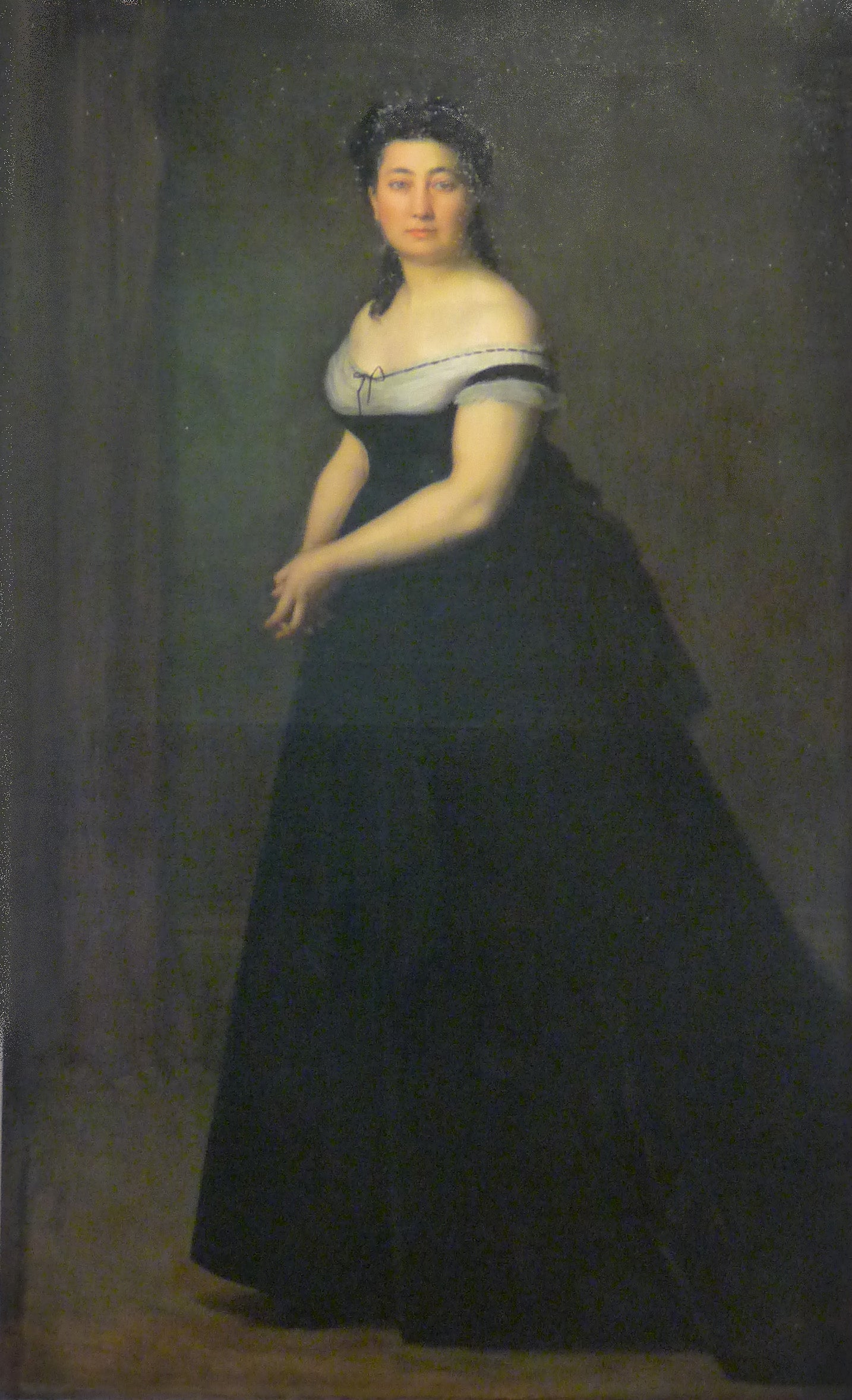Portrait de Mme Daniel Dollfus-Koechlin - Jean-Jacques Henner image 1 reproduction réalisée par Alpha Reproduction