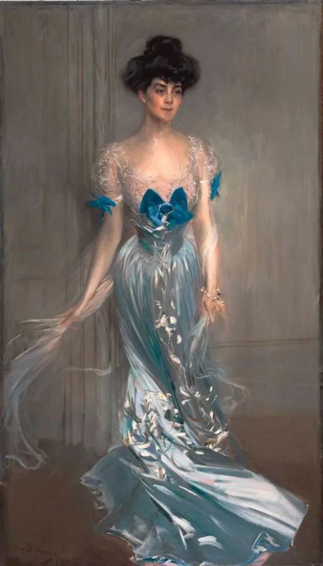 Portrait de Mme Graham Fair Vanderbilt (née Virginia Graham Fair) - Giovanni Boldini image 1 reproduction réalisée par Alpha Reproduction