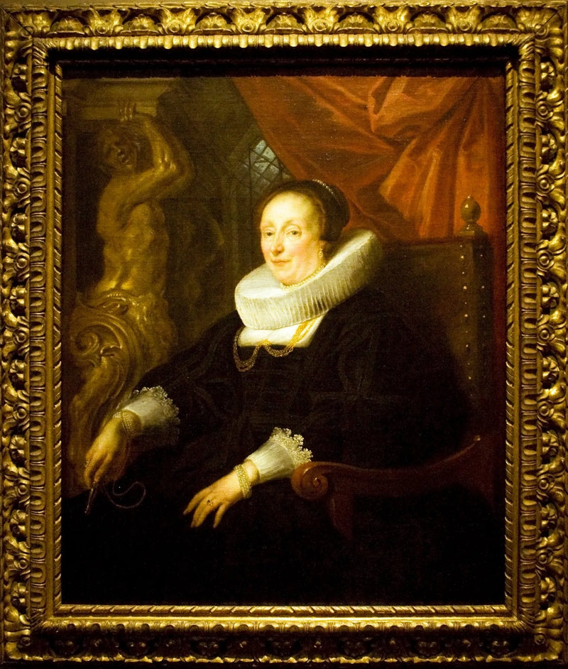 Portrait de Mme Johan Wierts - Jacob Jordaens