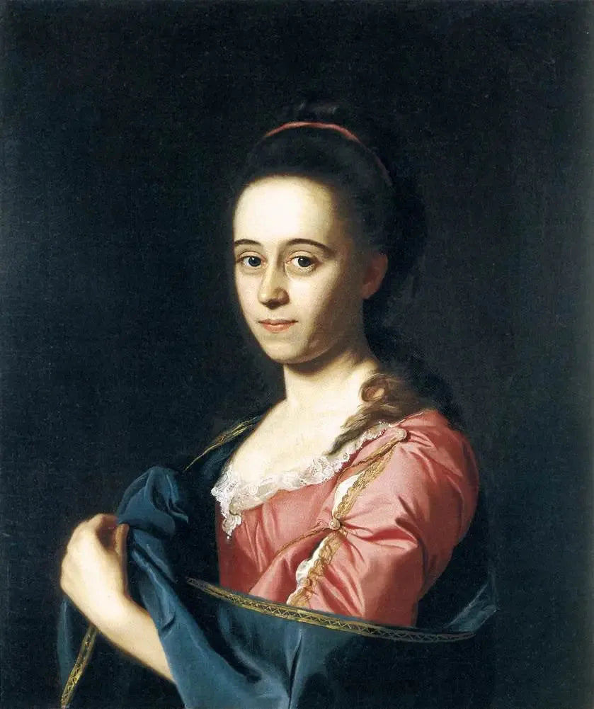 Portrait de Mme Joshua Henshaw II (Catherine Hill) - John Singleton Copley image 1 reproduction de peinture à l’huile