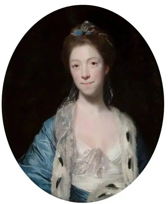 Portrait de Mme Luther - Joshua Reynolds image 1 reproduction artisanale de tableau