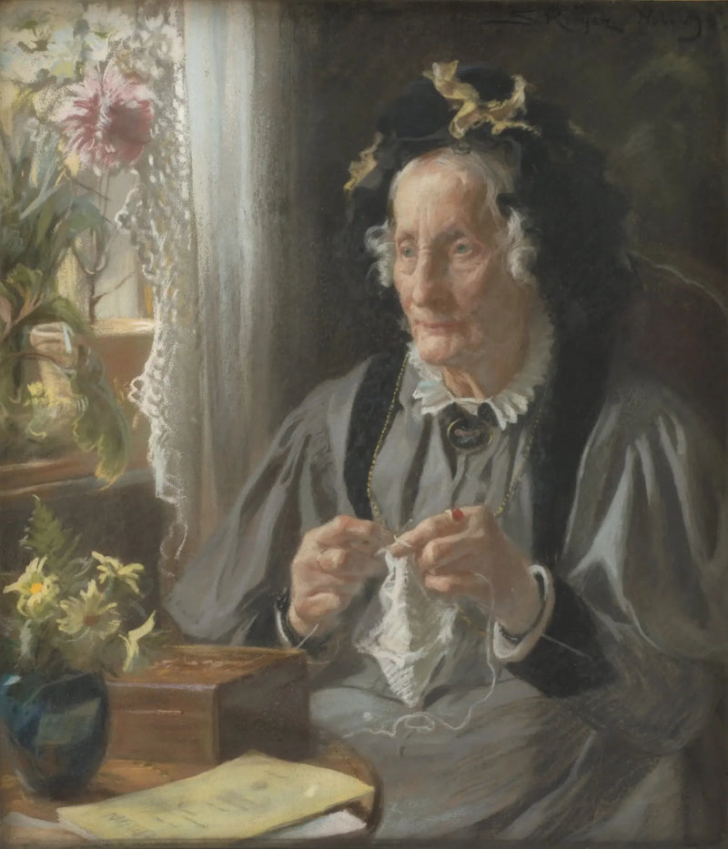 Portrait de Mme S. A. Casse, née Engelbreth - Peder Severin Krøyer