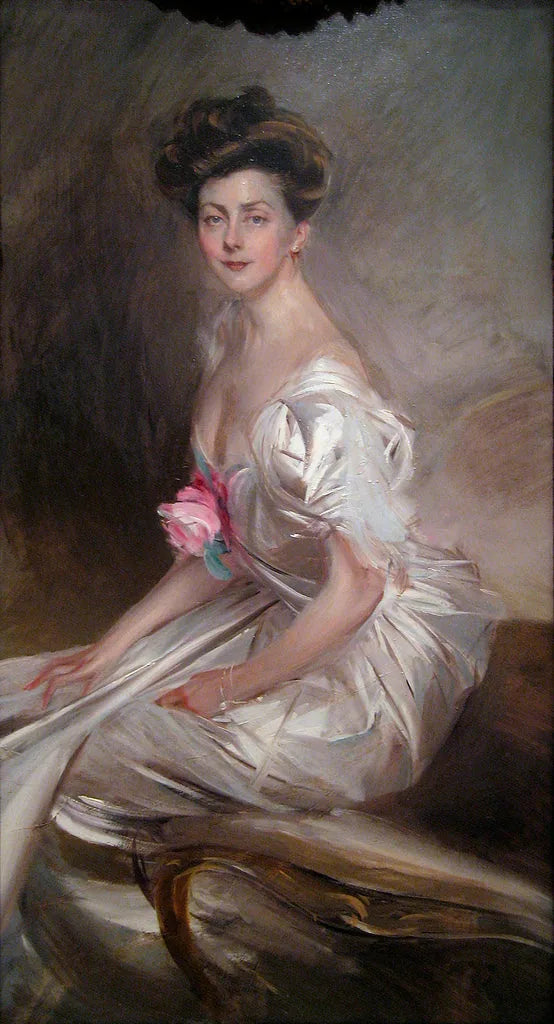 Portrait de Mme Whitney Warren, Sr. - Giovanni Boldini image 1 copie de tableau peinte à la main