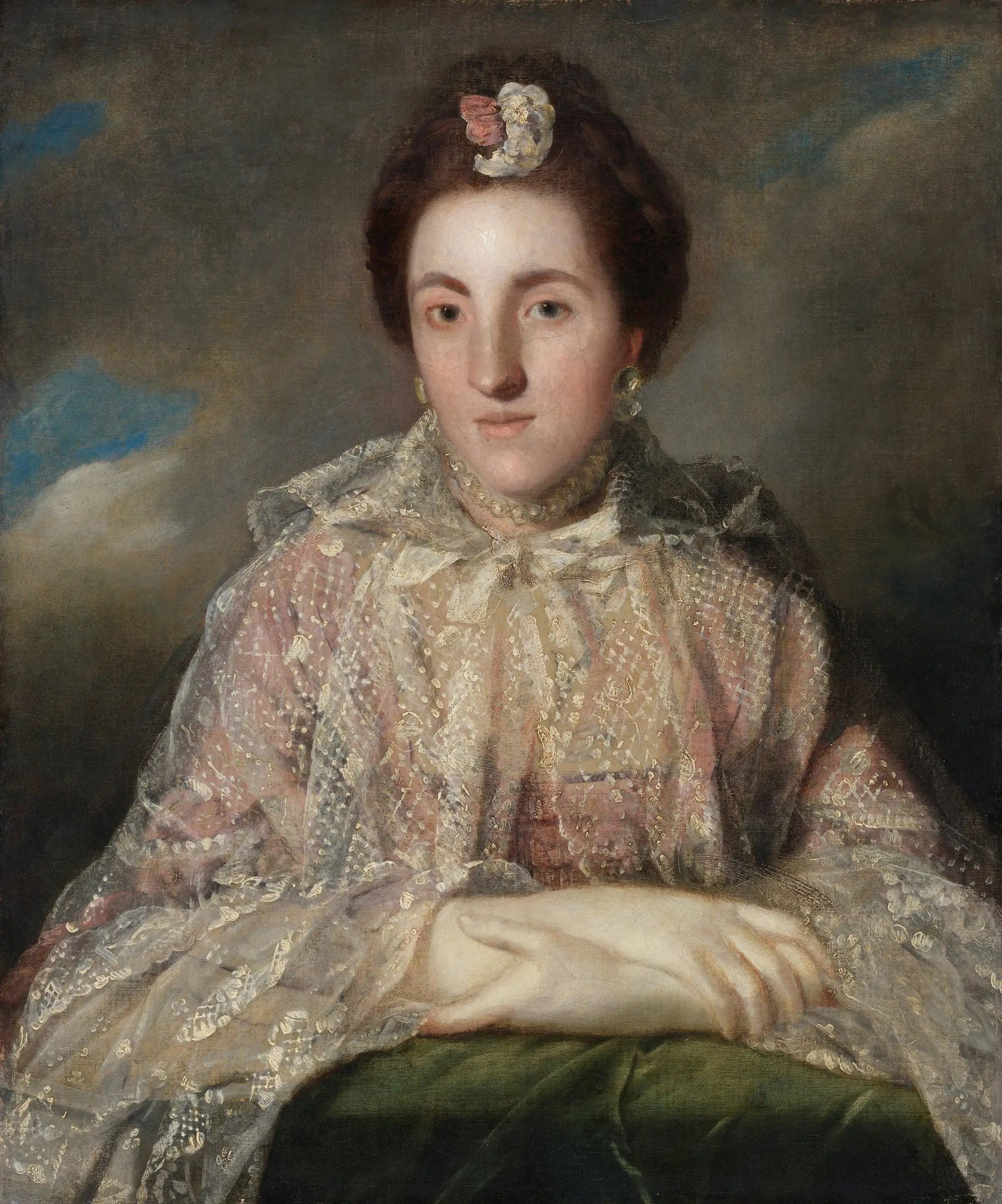 Portrait de Mme William Fortescue (1733/34-1820), future comtesse de Clermont - Joshua Reynolds image 1 reproduction réalisée par Alpha Reproduction