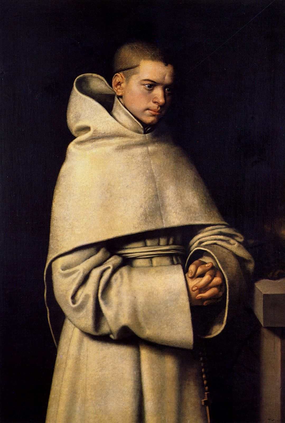 Portrait de Moine - Sofonisba Anguissola image 1 reproduction de peinture à l’huile
