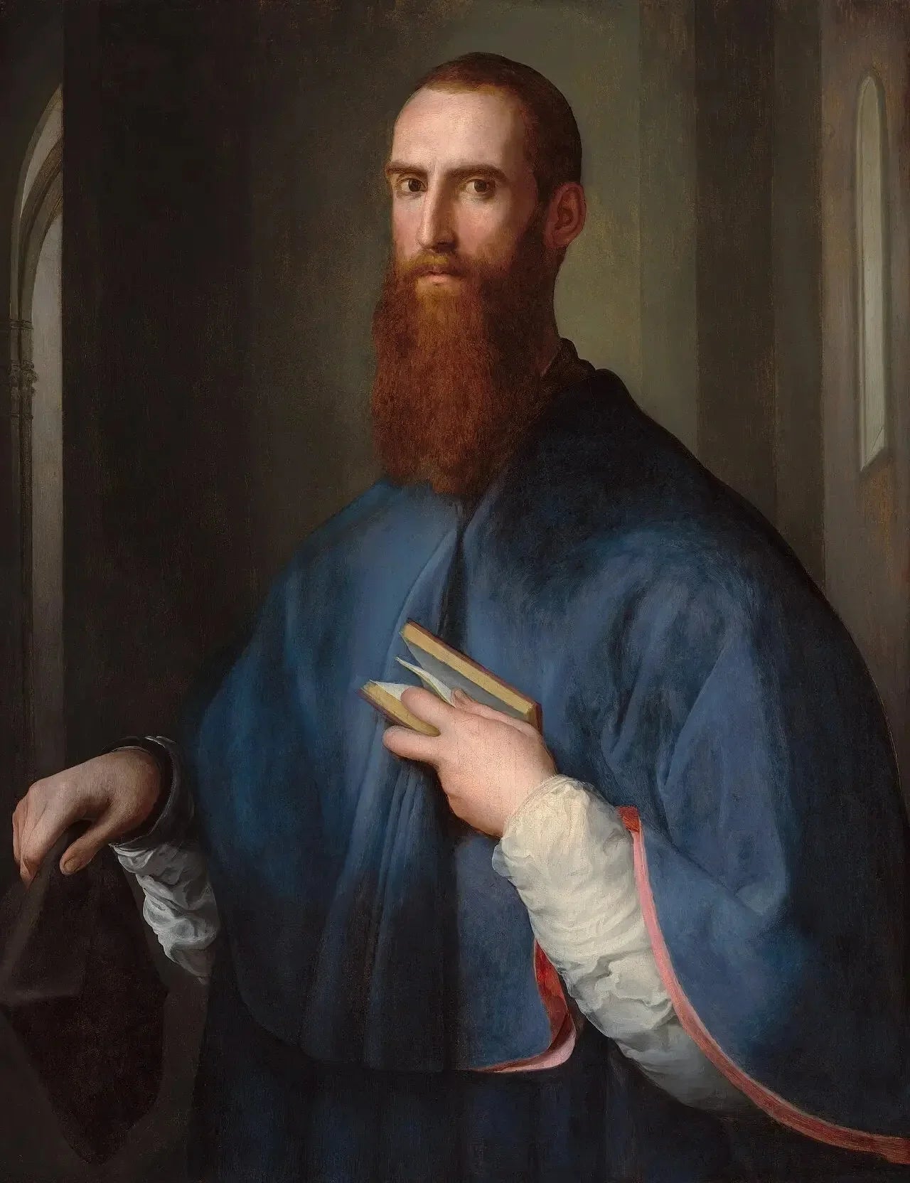 Portrait de Monseigneur Della Casa - Pontormo image 1 reproduction artisanale de tableau