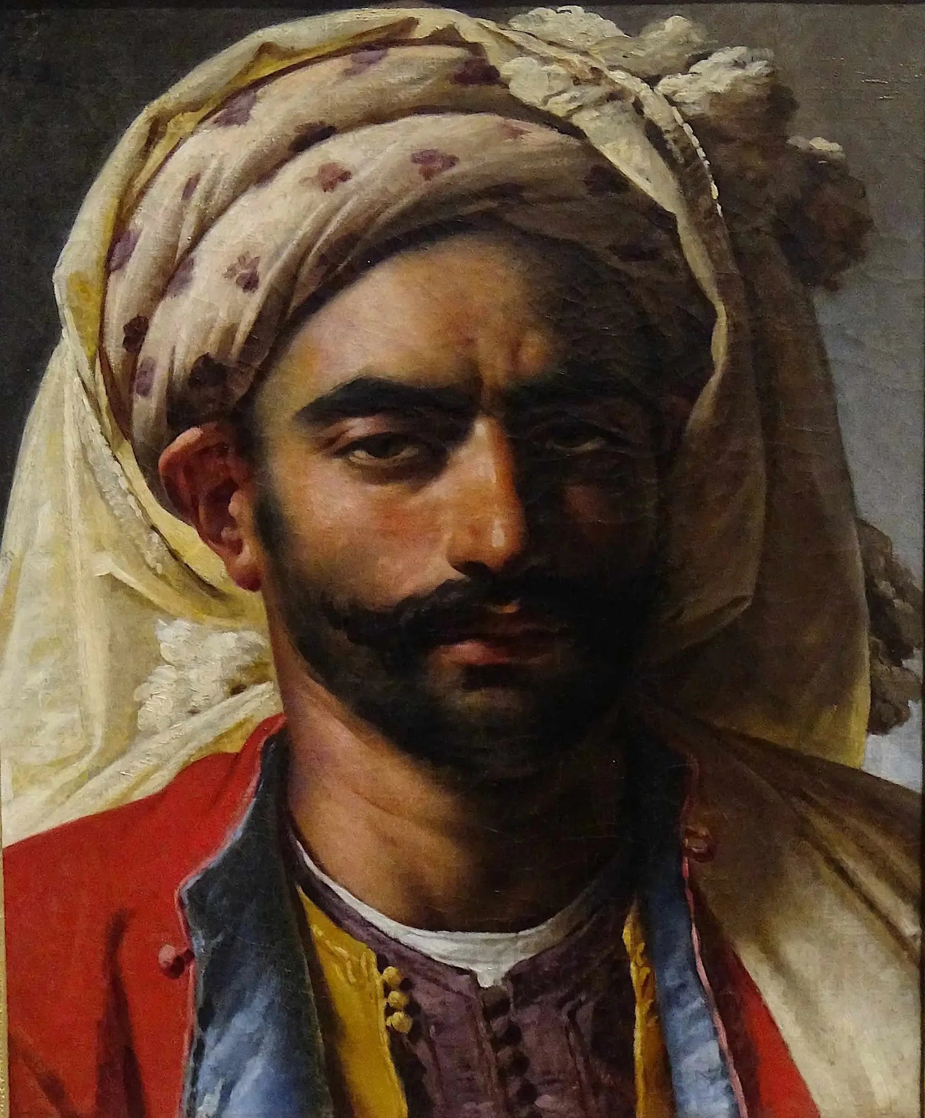Portrait de Mustapha - Anne-Louis Girodet image 1 reproduction réalisée par Alpha Reproduction