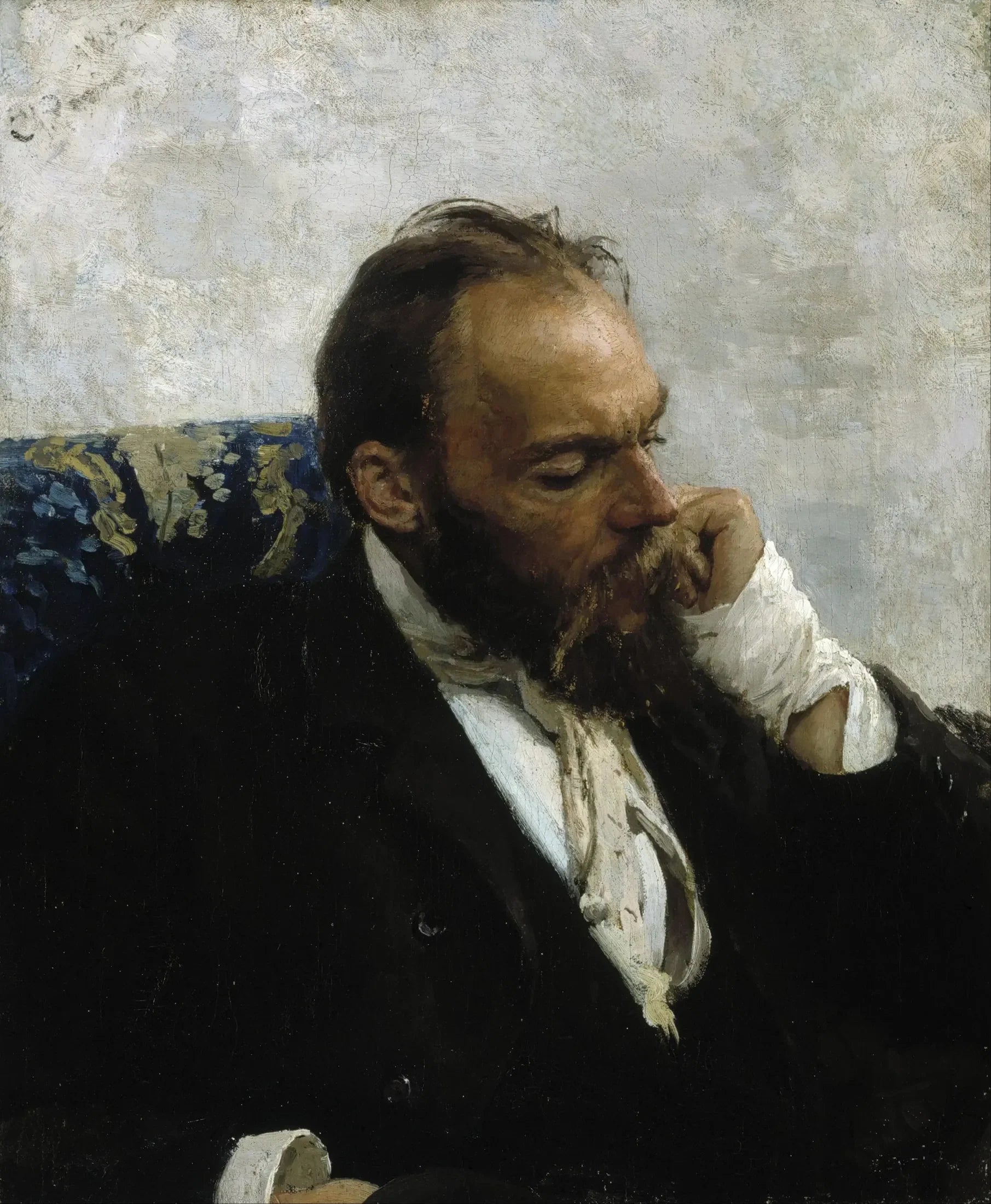Portrait de Mykola Murashko - Ilya Repin image 1 copie peinte à la main à l’huile