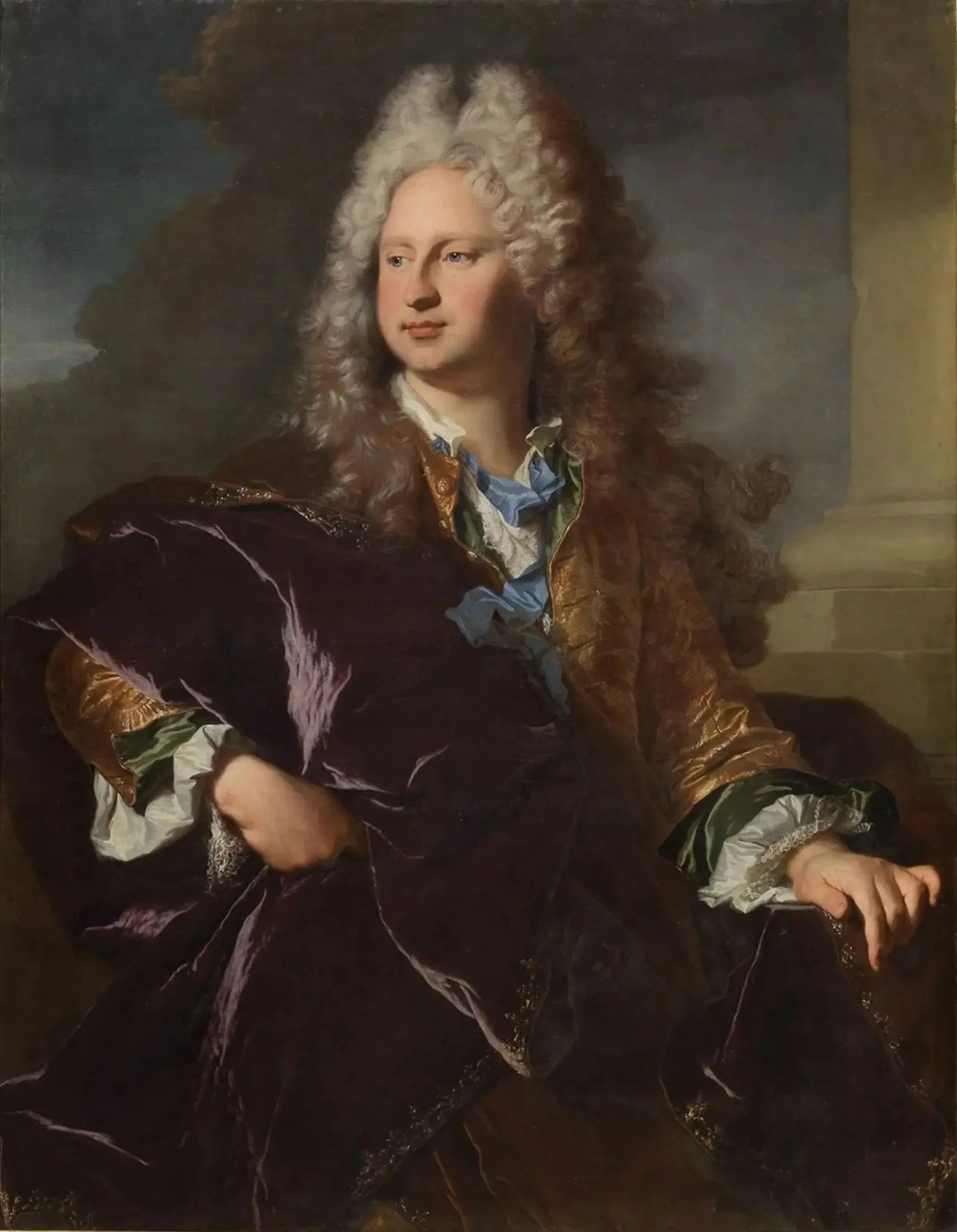 Portrait de Néri Maria Corsini - Hyacinthe Rigaud image 1 reproduction d’œuvre d’art à l’huile