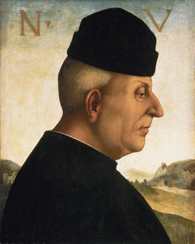 Portrait de Niccolò Vitelli - Luca Signorelli image 1 reproduction de peinture à l’huile