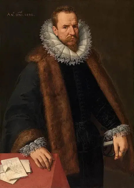 Portrait de Nicolas de Hellincx, conseiller du roi - Frans Pourbus the Younger
