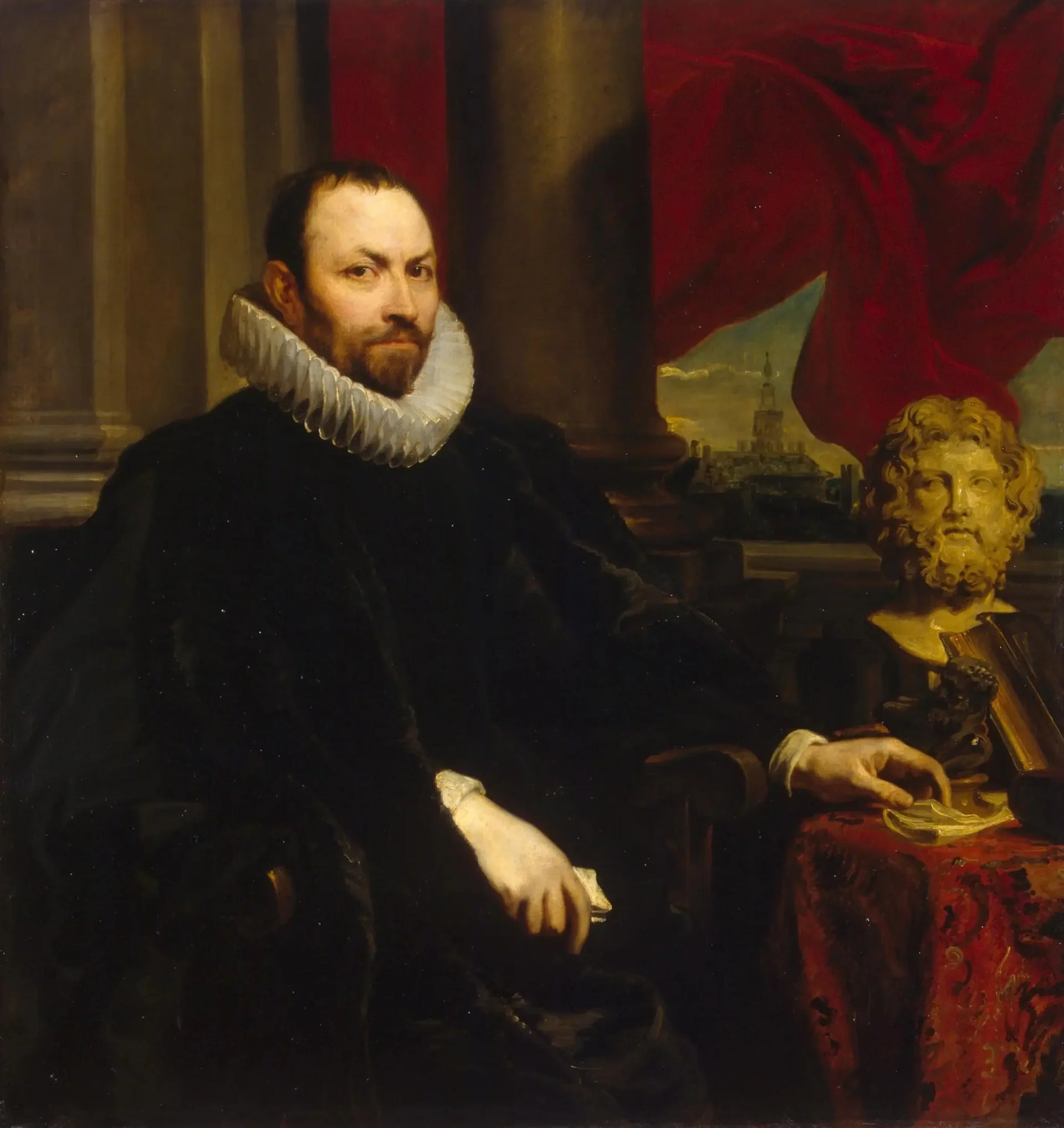 Portrait de Nicolas Rockox (1560-1640) - Antoine van Dyck image 1 tableau peint à l’huile sur toile