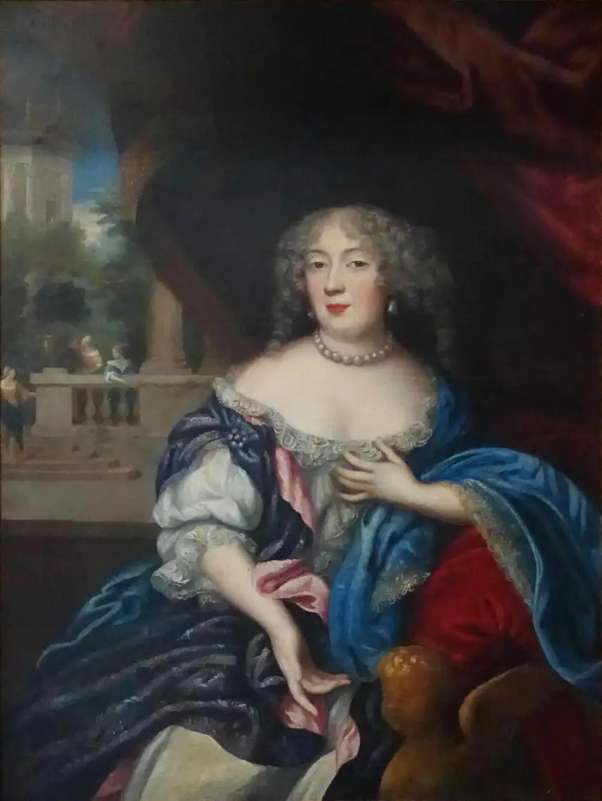 Portrait de Ninon de Lenclos - Pierre Mignard image 1 reproduction artisanale de tableau