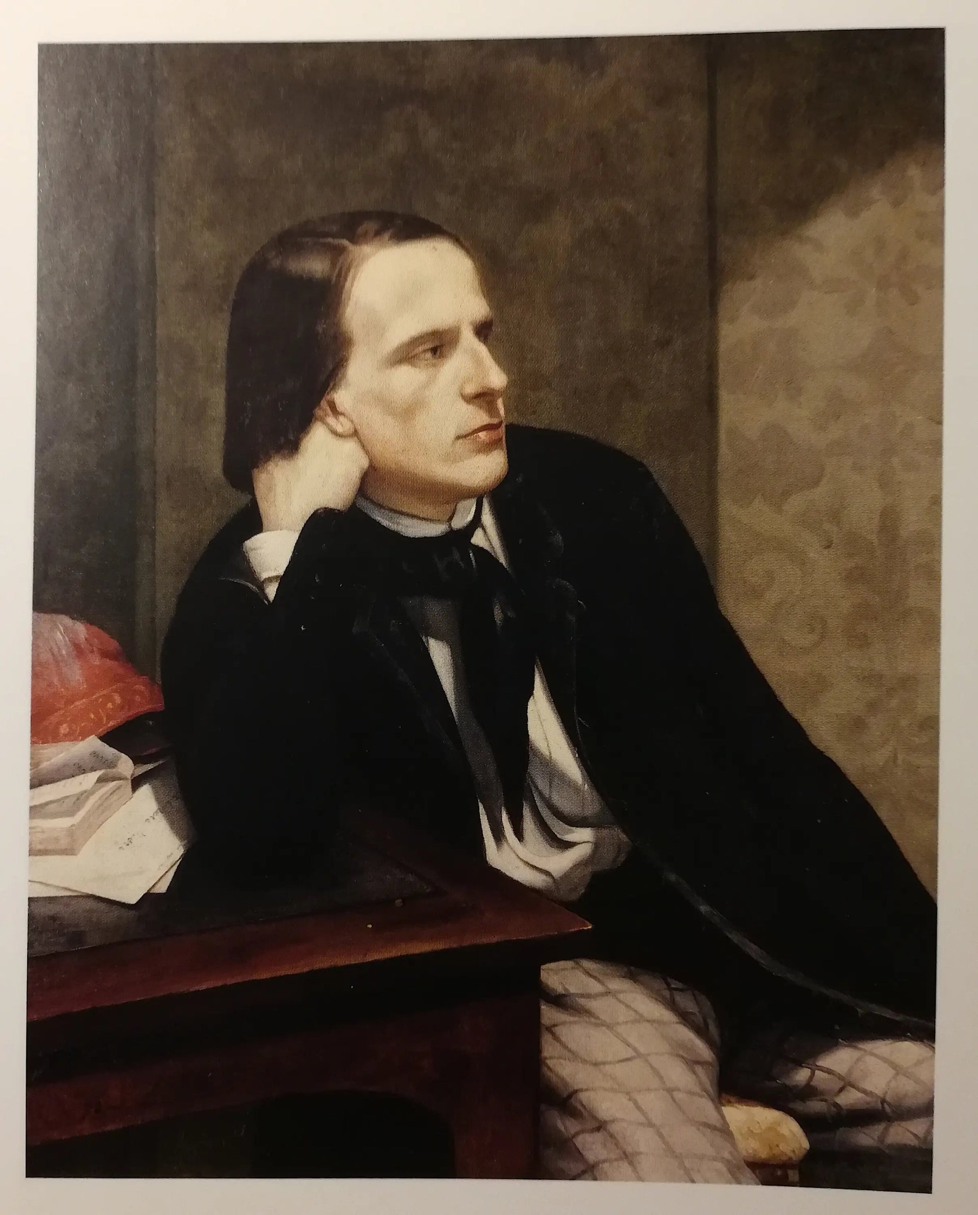 Portrait de Paul Ansout - Gustave Courbet image 1 copie de tableau peinte à la main