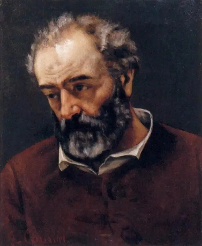 Portrait de Paul Chenavard - Gustave Courbet