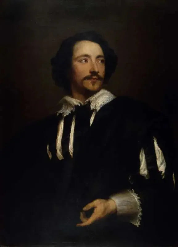 Portrait de Paul Ponce (1603-1685) - Antoine van Dyck image 1 copie de tableau peinte à la main