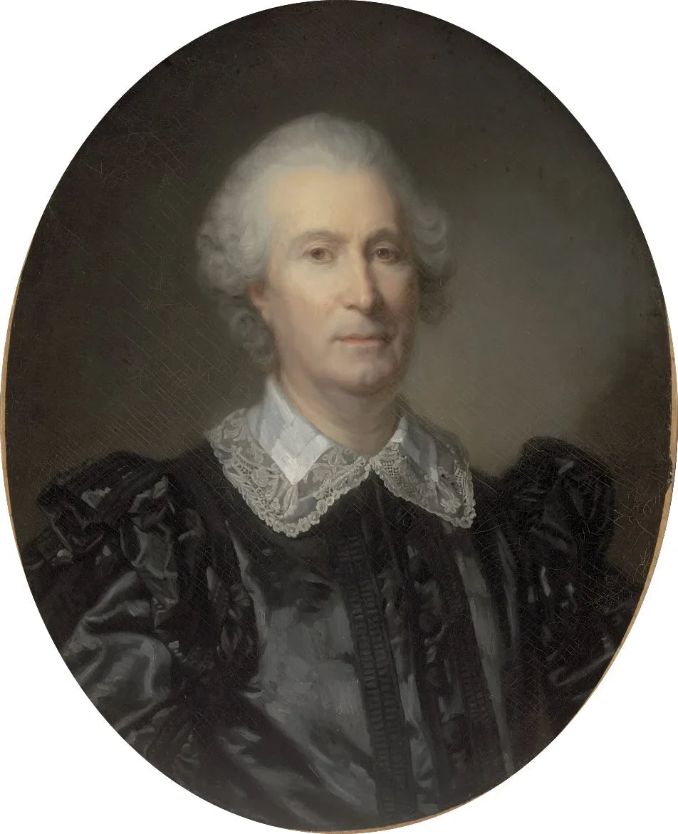 Portrait de Paul Randon de Boisset - Jean-Baptiste Greuze image 1 copie de tableau peinte à la main
