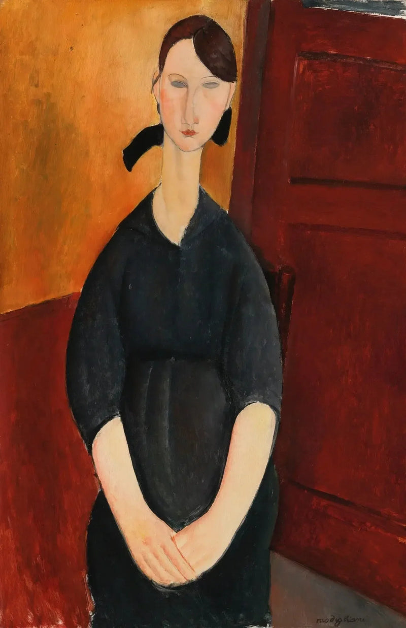Portrait de Paulette Jourdain - Amedeo Modigliani