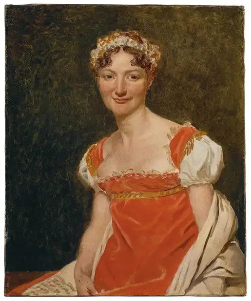 Portrait de Pauline Jeanin - Jacques-Louis David image 1 tableau peint à l’huile sur toile
