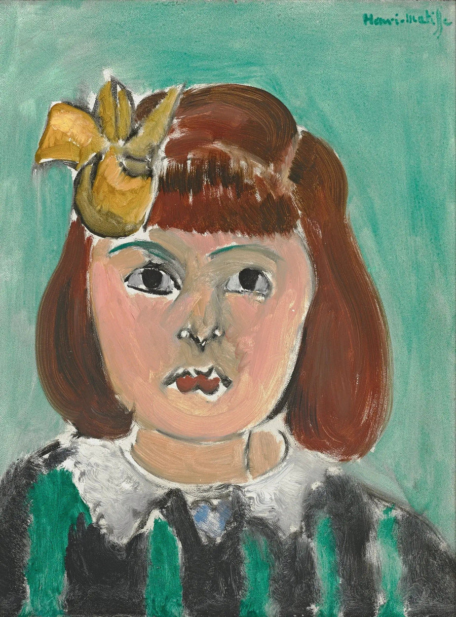 Portrait de petite fille - Henri Matisse