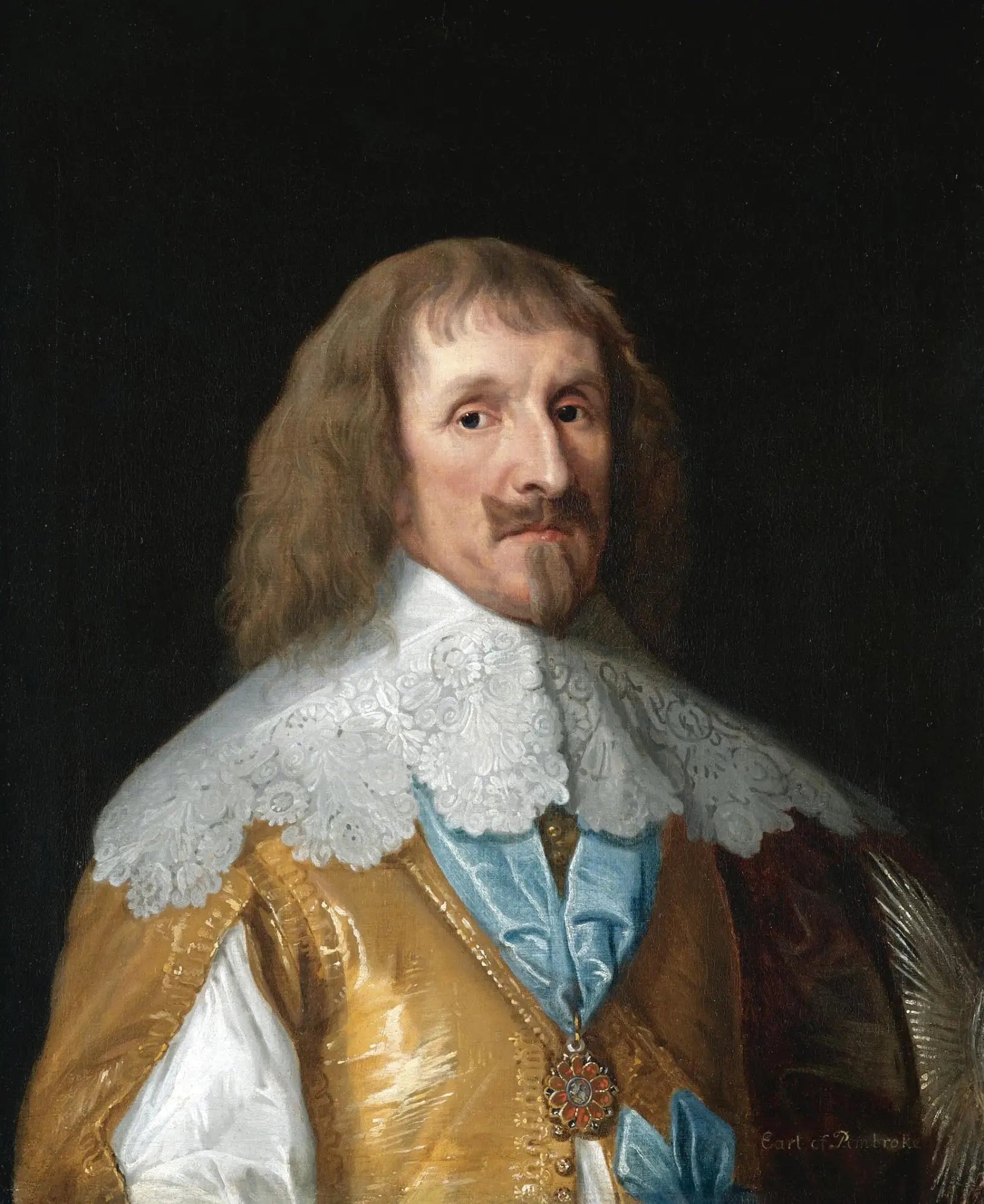 Portrait de Philip Herbert - Antoine van Dyck image 1 tableau peint à l’huile sur toile