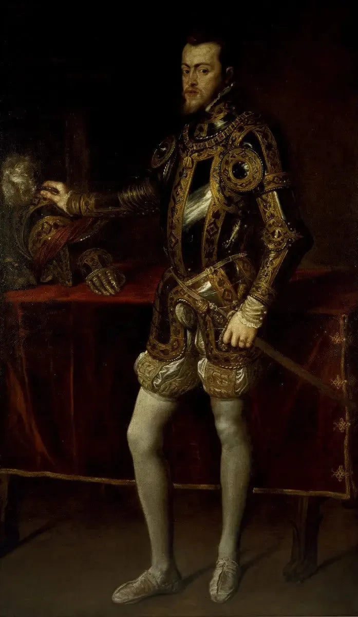 Portrait de Philippe II d'Espagne - Peter Paul Rubens image 1 reproduction de peinture à l’huile