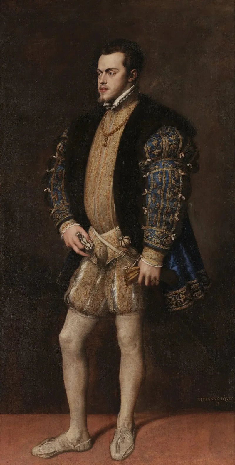 Portrait de Philippe II - Titian