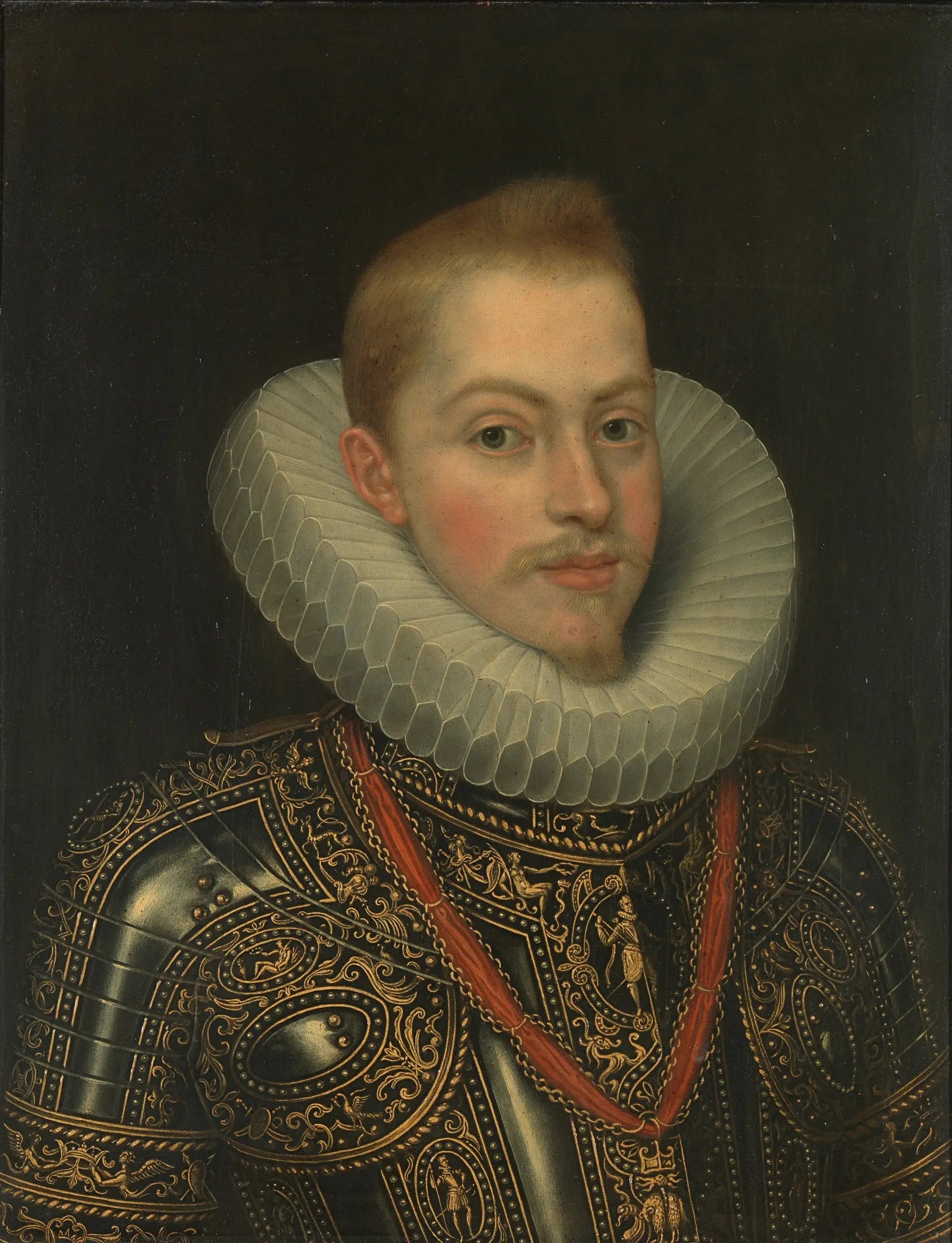 Portrait de Philippe III, roi d'Espagne - Frans Pourbus the Younger image 1 tableau peint à l’huile sur toile