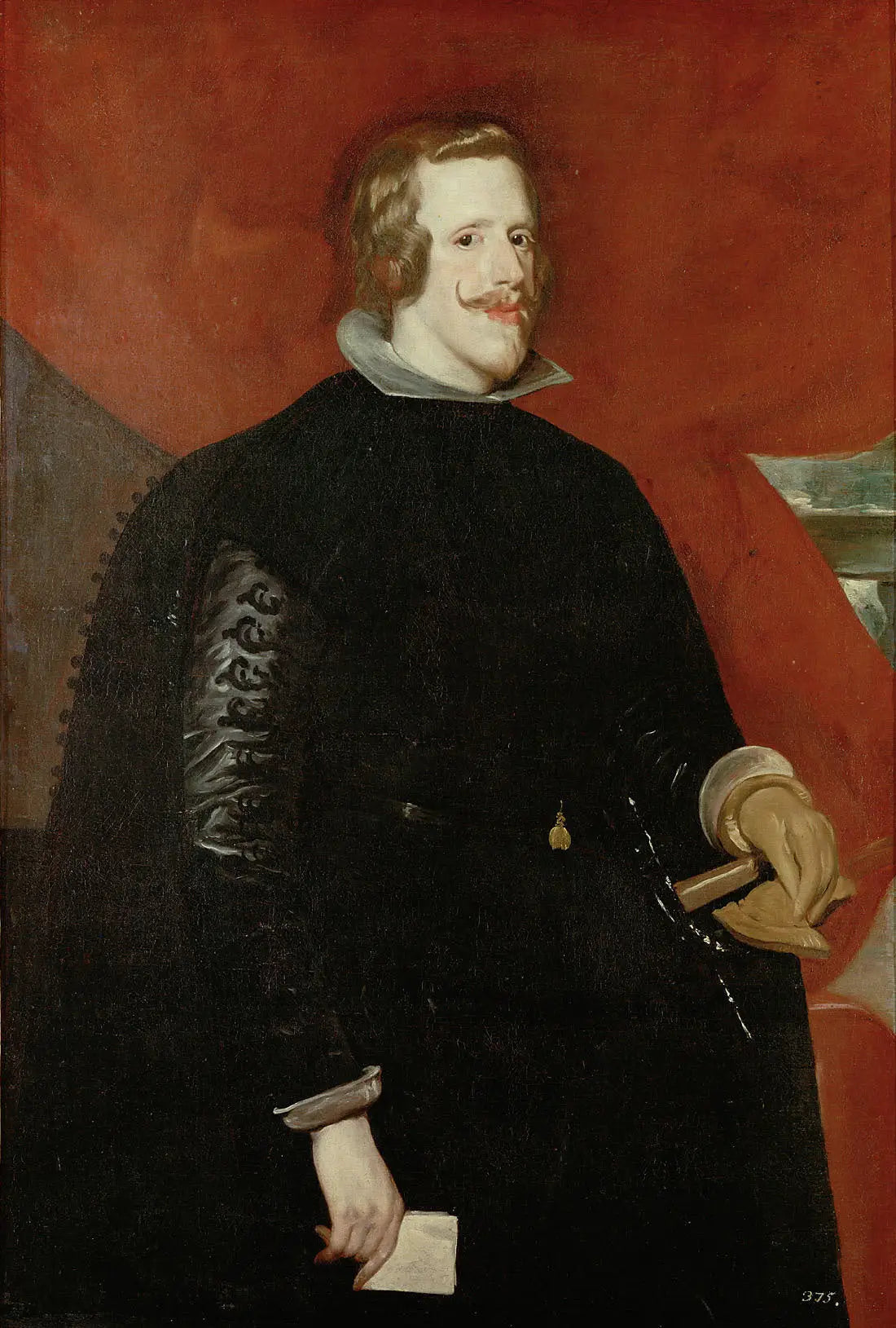 Portrait de Philippe IV d'Espagne, de trois quarts - Diego Velázquez image 1 reproduction artisanale de tableau