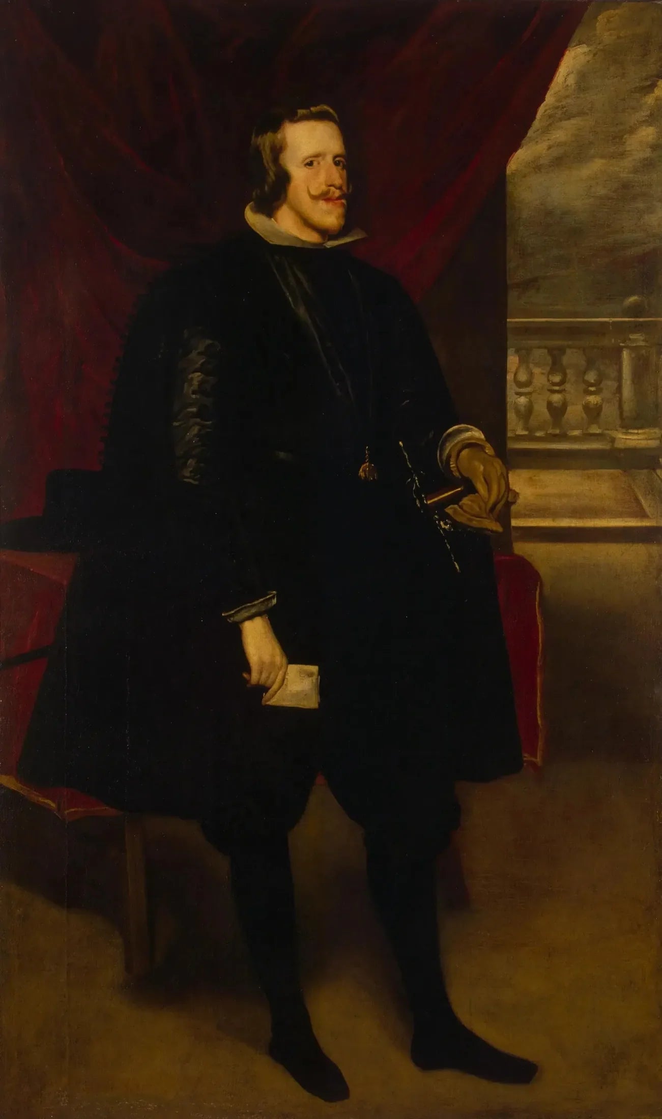 Portrait de Philippe IV, roi d'Espagne - Diego Velázquez image 1 copie de tableau peinte à la main