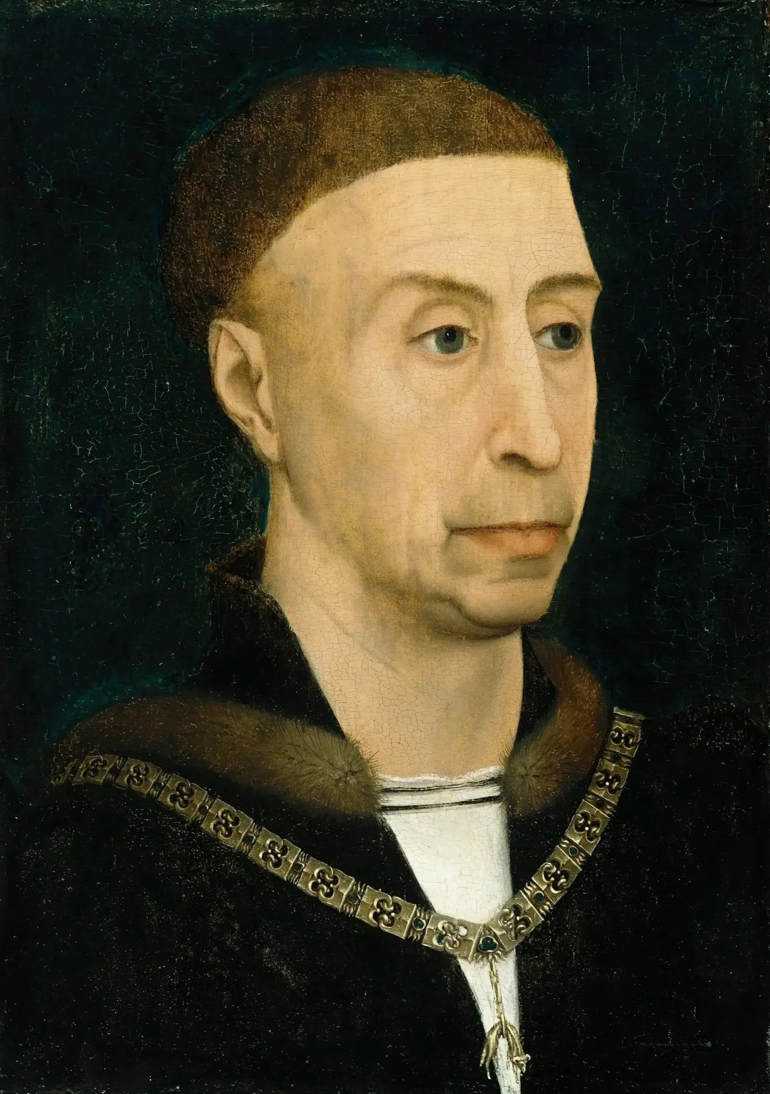 Portrait de Philippe le Bon, duc de Bourgogne - Rogier van der Weyden image 1 copie peinte à la main à l’huile