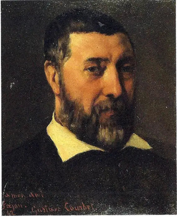 Portrait de Pierre-Auguste Fajon - Gustave Courbet image 1 reproduction d’œuvre d’art à l’huile