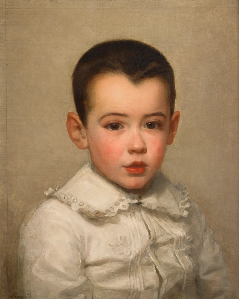 Portrait de Pierre Bracquemond enfant - Marie Bracquemond