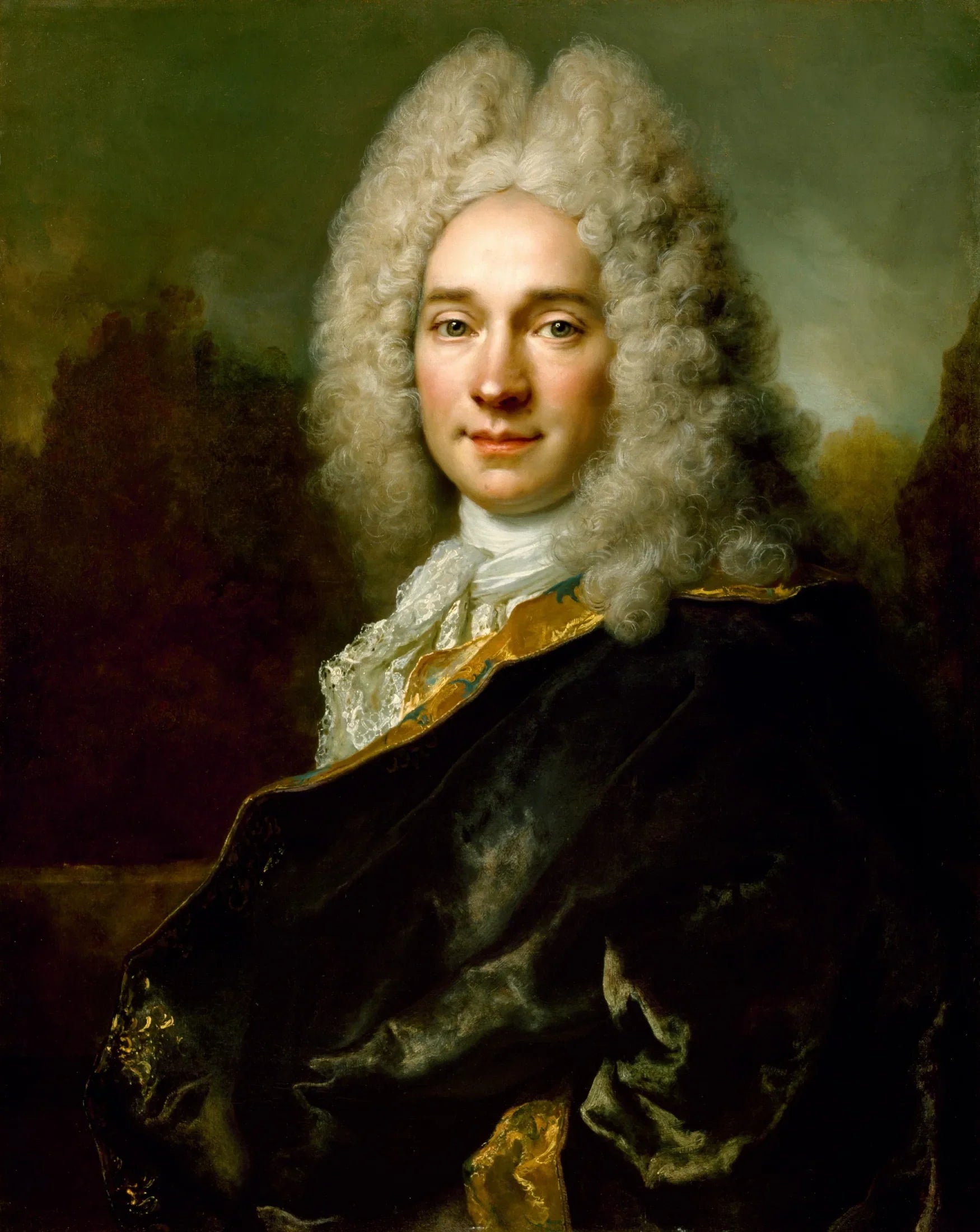 Portrait de Pierre Cadeau de Mongazon (1687-1763) - Nicolas de Largillière image 1 copie peinte à la main à l’huile