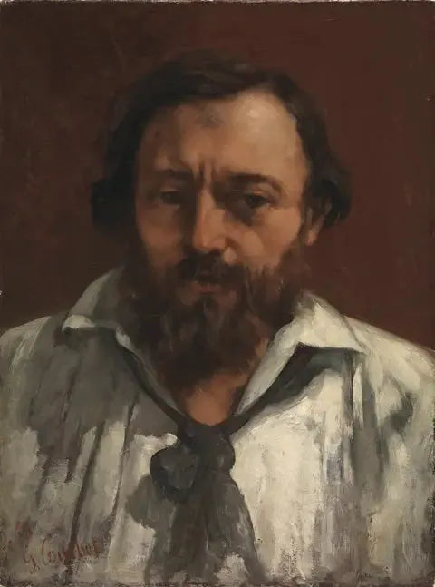 Portrait de Pierre Dupont - Gustave Courbet image 1 copie de tableau peinte à la main