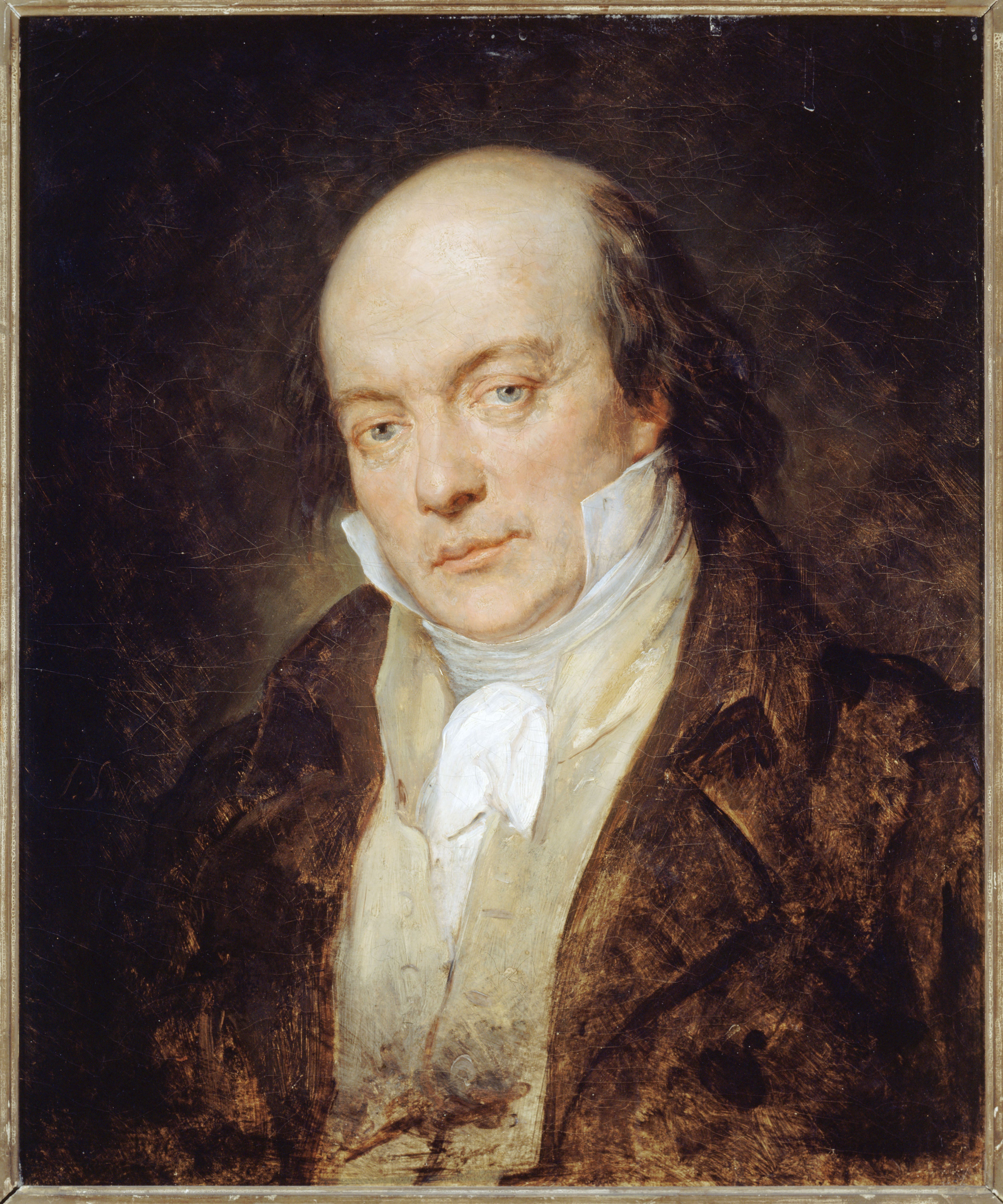Portrait de Pierre-Jean de Béranger - Ary Scheffer - Alpha Reproduction