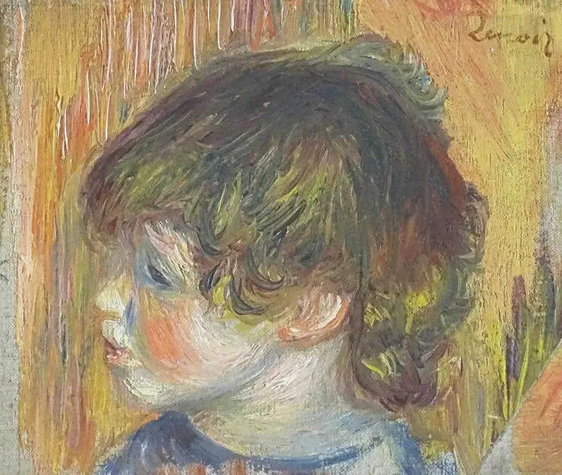 Portrait de Pierre Renoir - Pierre-Auguste Renoir image 1 reproduction d’œuvre d’art à l’huile