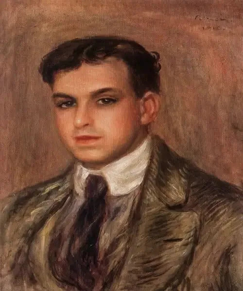 Portrait de Pierre Renoir, fils de l'artiste. - Pierre-Auguste Renoir