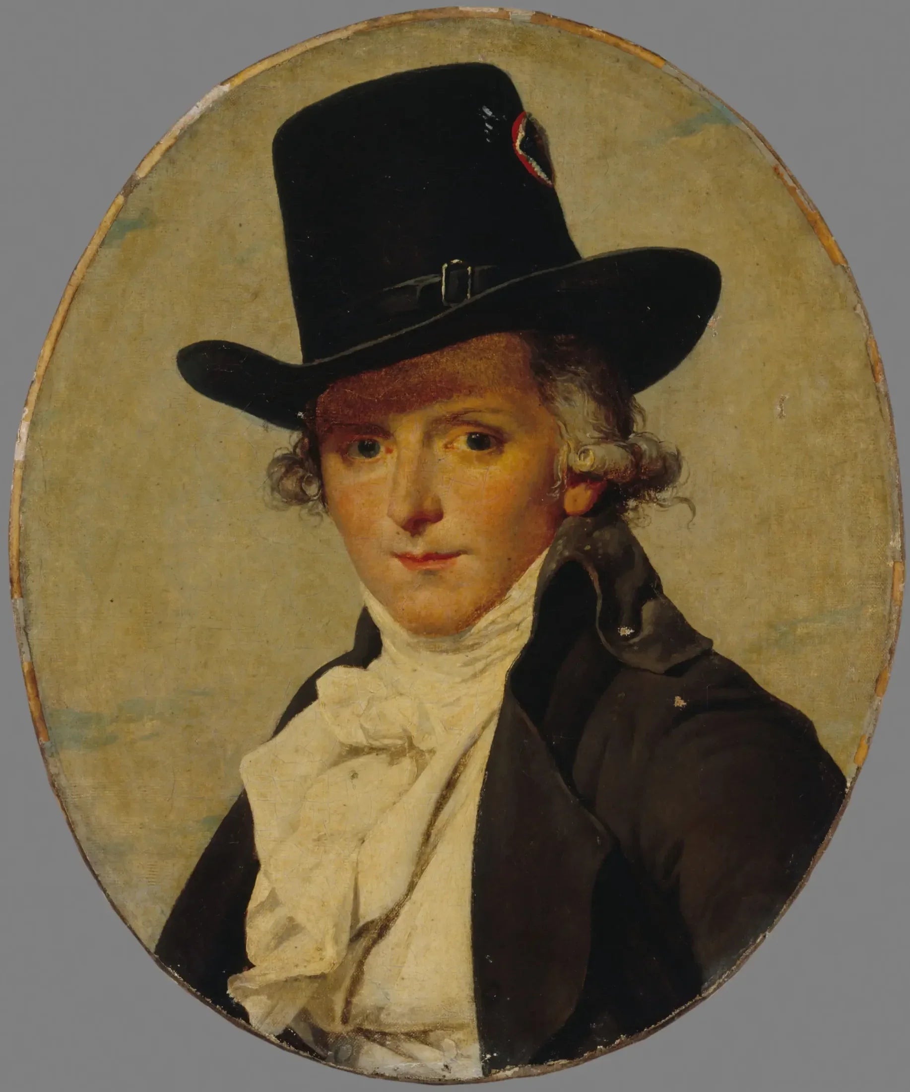 Portrait de Pierre Sériziat (1757-1847), beau-frère de David - Jacques-Louis David image 1 reproduction d’œuvre d’art à l’huile