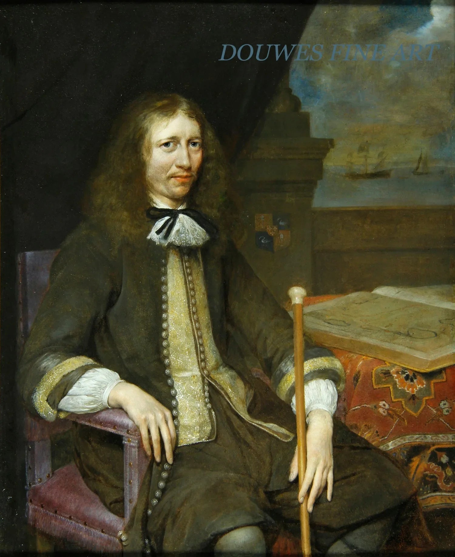 Portrait de Pieter de Graeff - Gerard ter Borch image 1 reproduction de peinture à l’huile