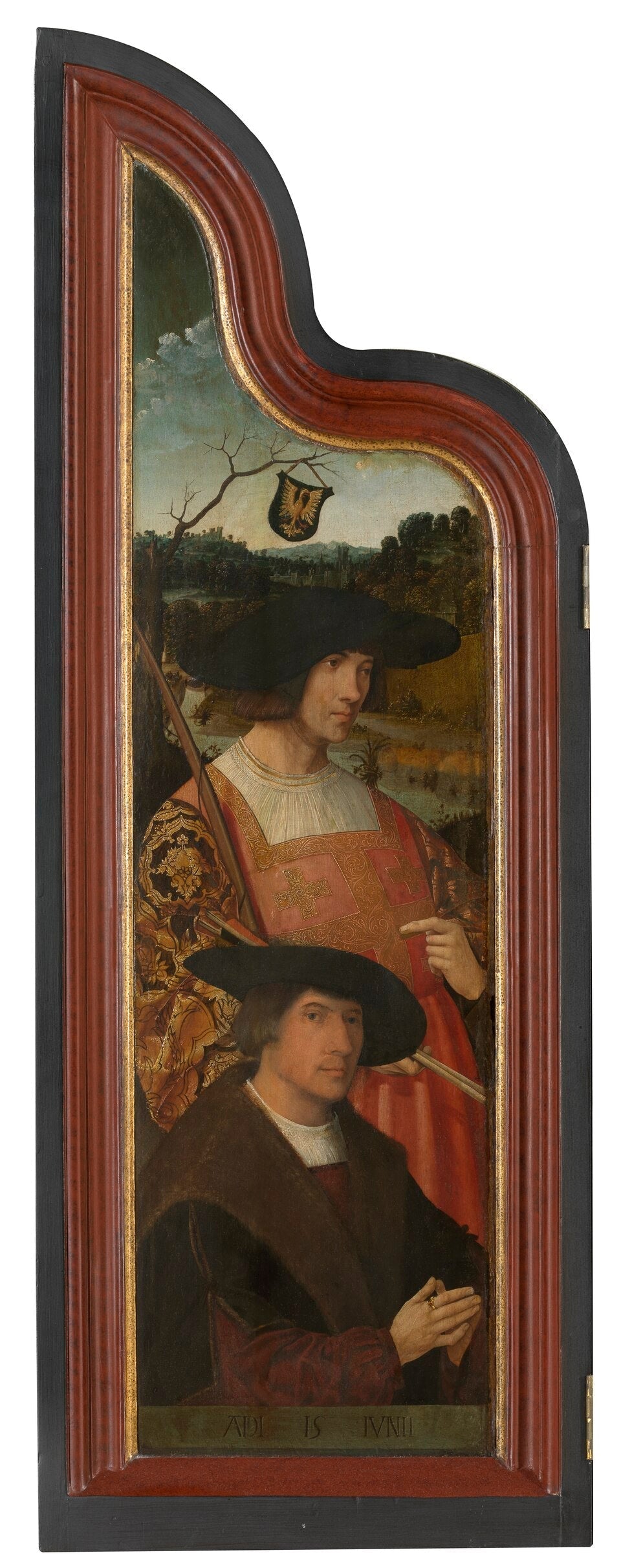 Portrait de Pompée Occo - Jacob Cornelisz van Oostsanen image 1 copie de tableau peinte à la main