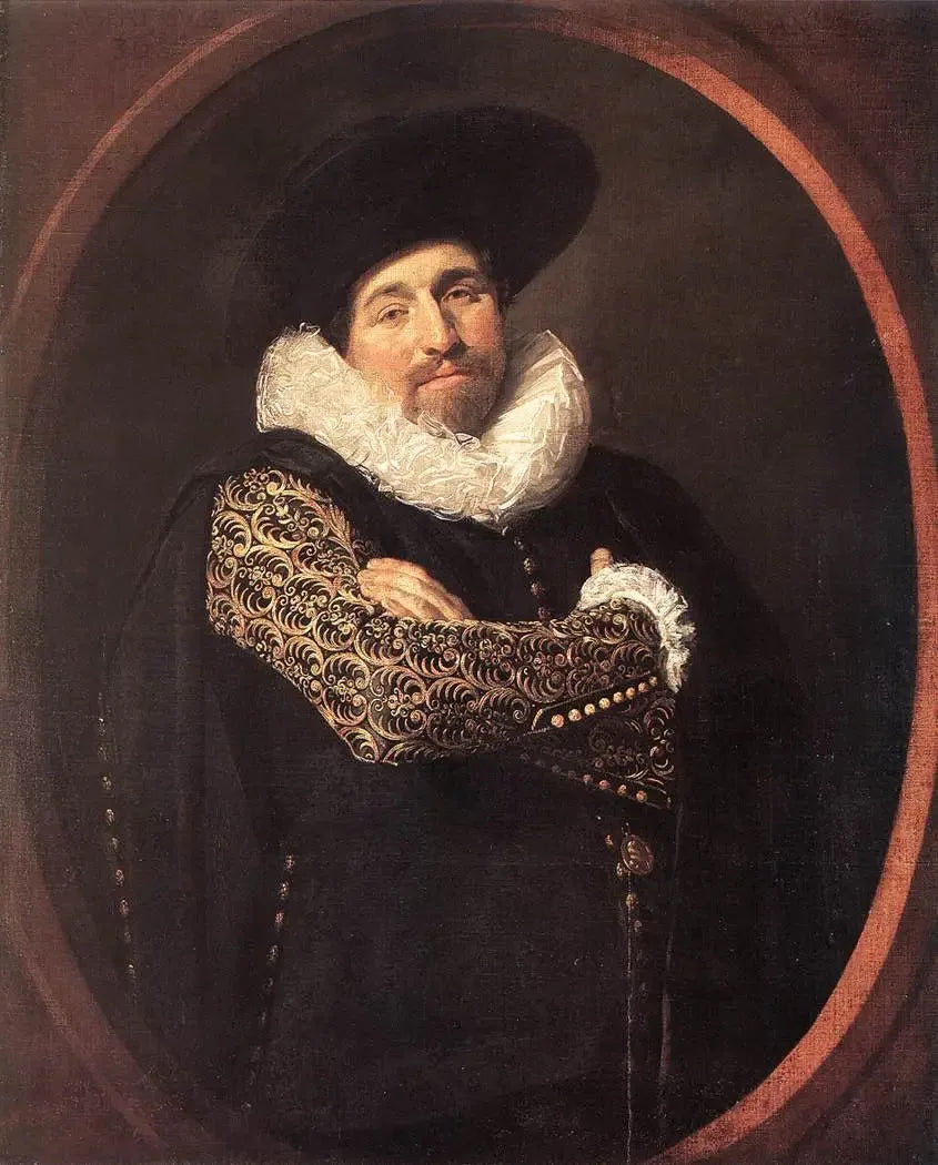 Portrait de (possible) Isaac Massa (1586-1643) - Frans Hals image 1 reproduction de peinture à l’huile