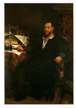 Portrait de Rabelais - Eugène Delacroix image 1 reproduction de peinture à l’huile