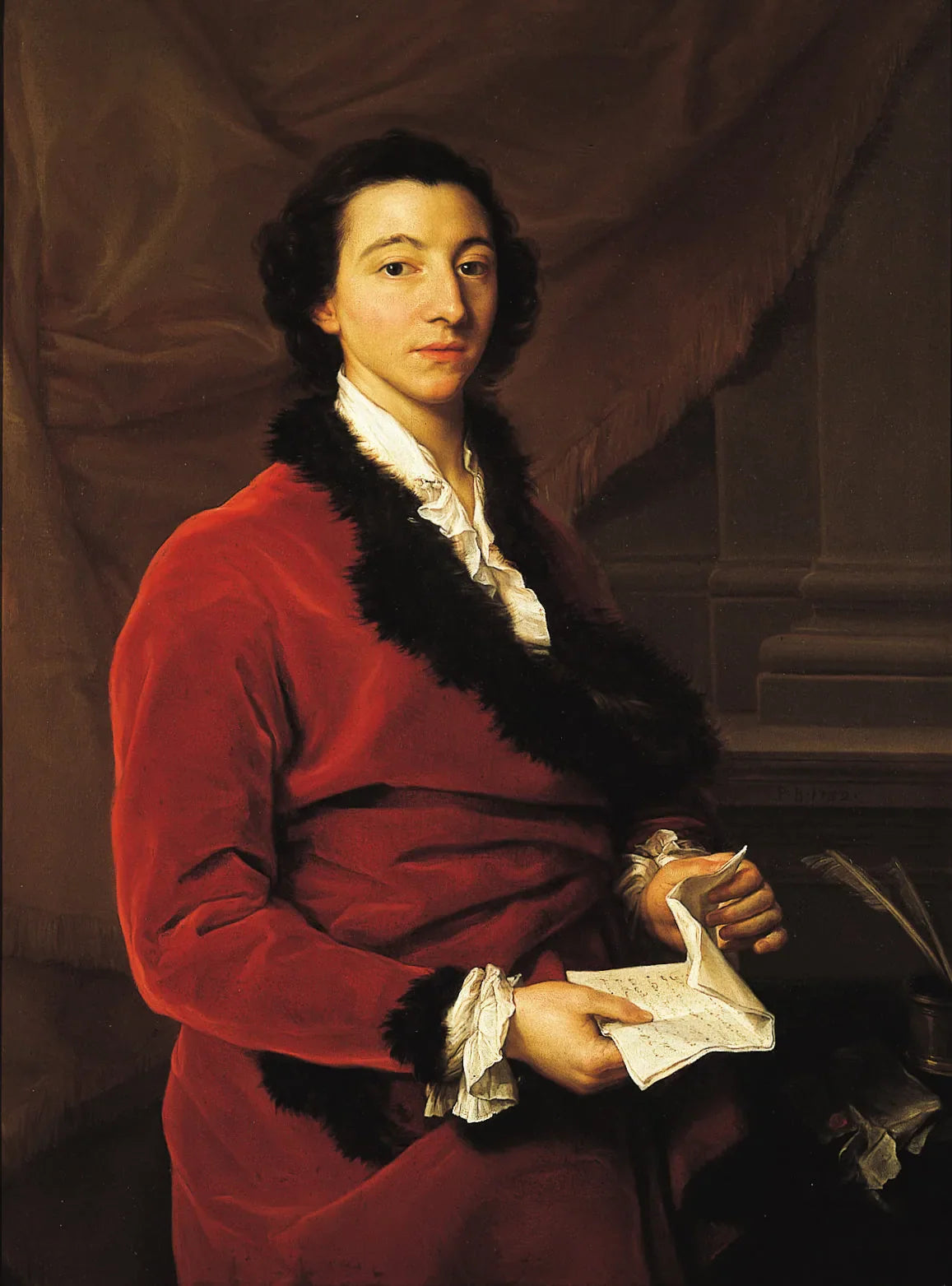 Portrait de Ralph Howard, futur 1er vicomte de Wicklow - Pompeo Batoni image 1 reproduction de peinture à l’huile
