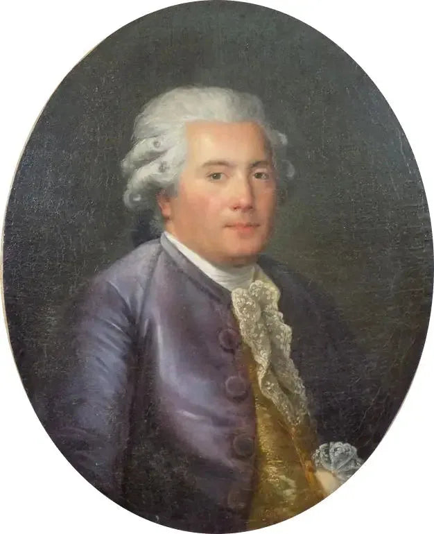 Portrait de René Delaville-Leroulx, père de l'artiste - Marie-Guillemine Benoist