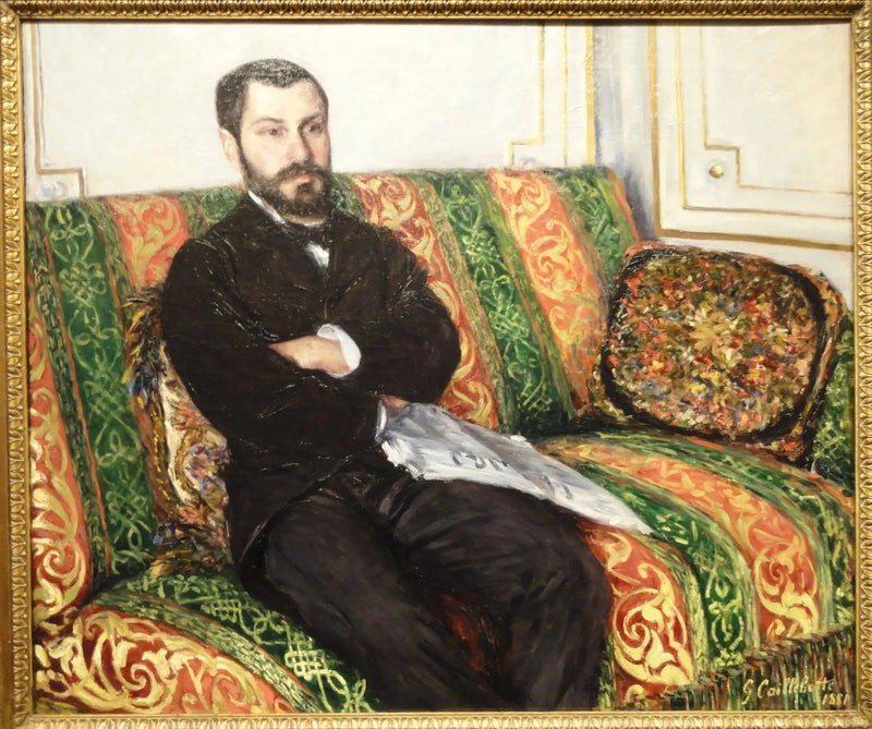 Portrait de Richard Gallo - Gustave Caillebotte