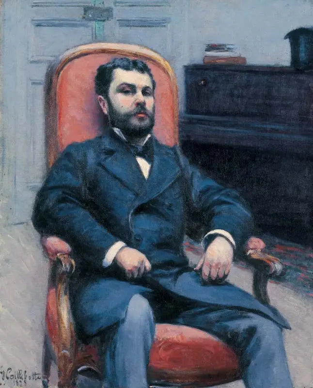 Portrait de Richard Gallo - Gustave Caillebotte image 1 reproduction réalisée par Alpha Reproduction