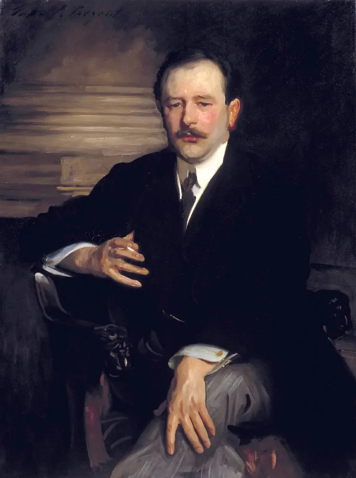 Portrait de Robert Mathias - John Singer Sargent image 1 reproduction de peinture à l’huile