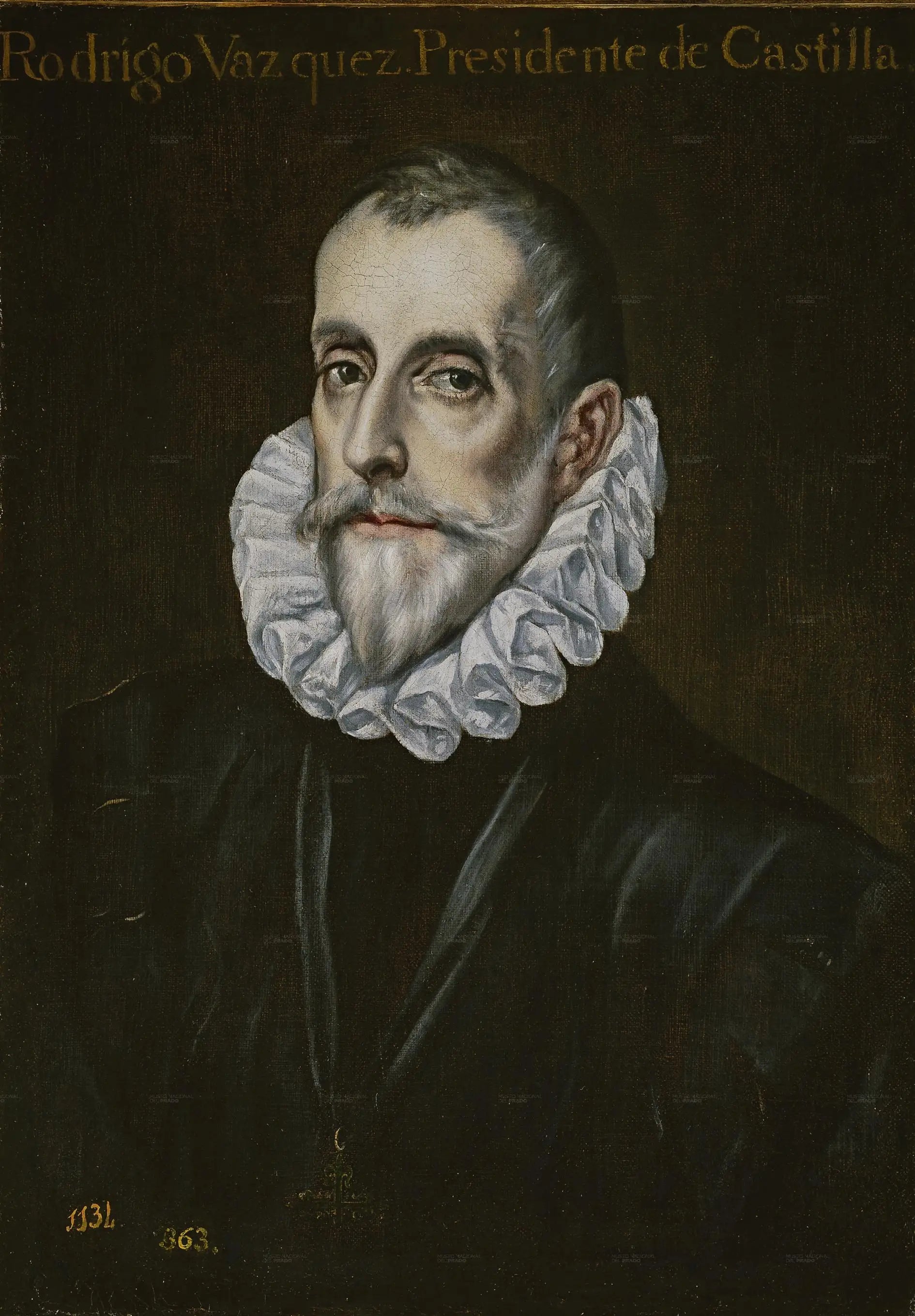 Portrait de Rodrigo Vázquez de Arce - El Greco image 1 reproduction de peinture à l’huile