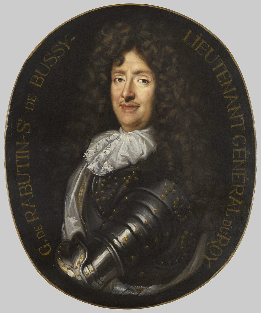 portrait de Roger de Rabutin - Claude Lefèbvre image 1 reproduction de peinture à l’huile